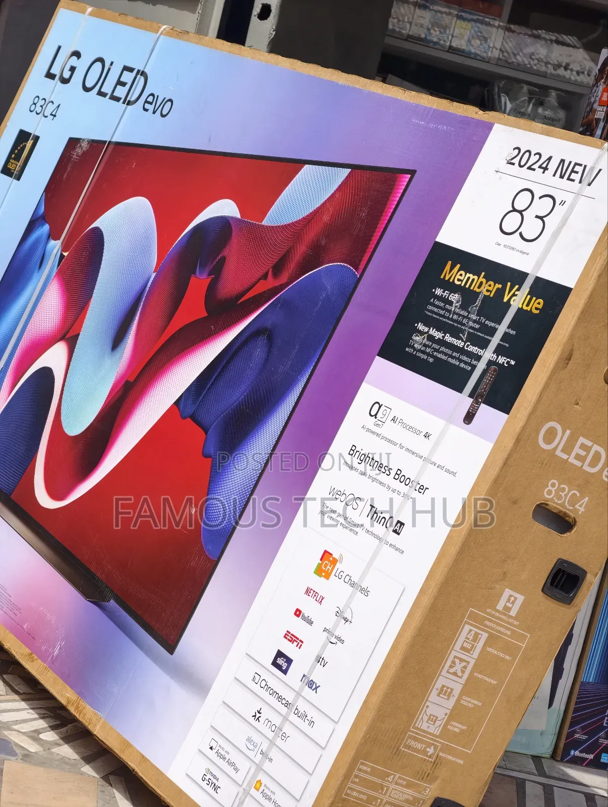 Lg C4, 83 Inches Tv