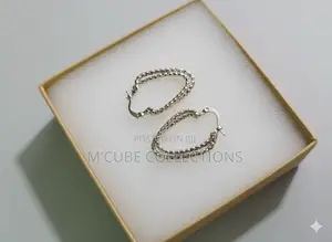 Textured Gold Heart Hoop Earrings