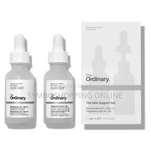 The Ordinary the Skin Support Set: Niacinamide Ha Serums