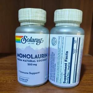 Monolaurin, 500mg, 60 Vegcapsules