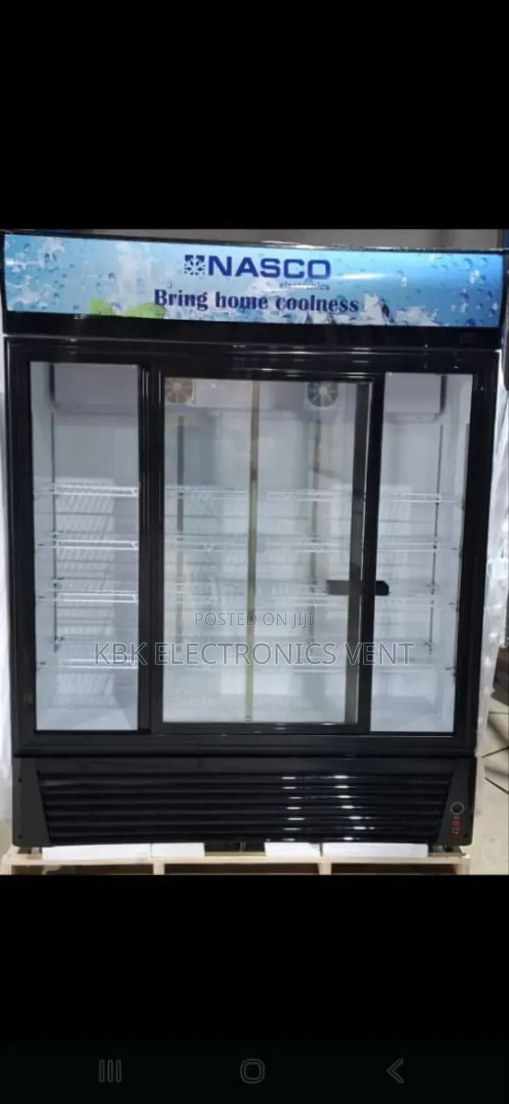 Nasco 1080ltr Commerical Display Refrigerator