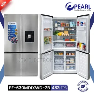 Pearl 482liter Side By Side Refrigerator Water Dispenser