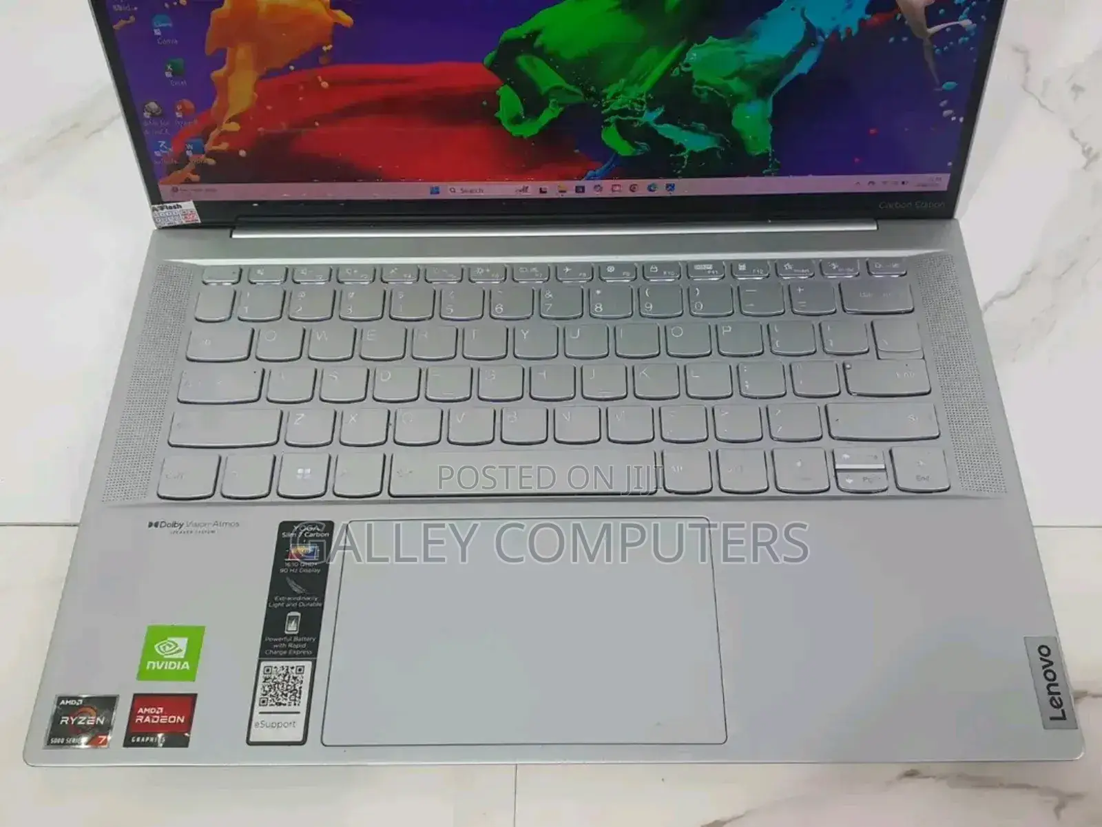 New Laptop Lenovo Yoga 7 15ITL5 16GB AMD Ryzen 7 SSD 512GB