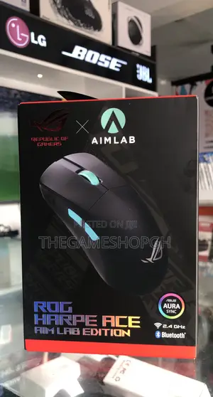 Rog Harpe Ace Aim Lab Edition Gaming Mouse.