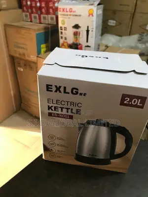 Boil In Minutes With Exlgst 2.0l Electric Kettle