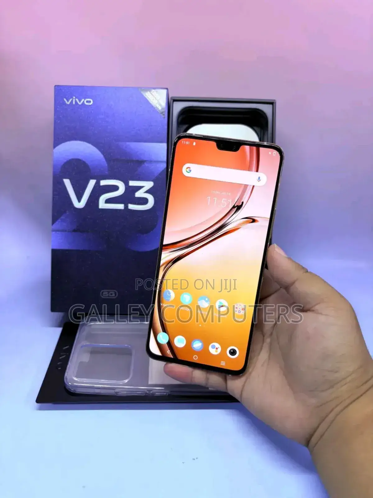 New Vivo V23 5G 256 GB Gold