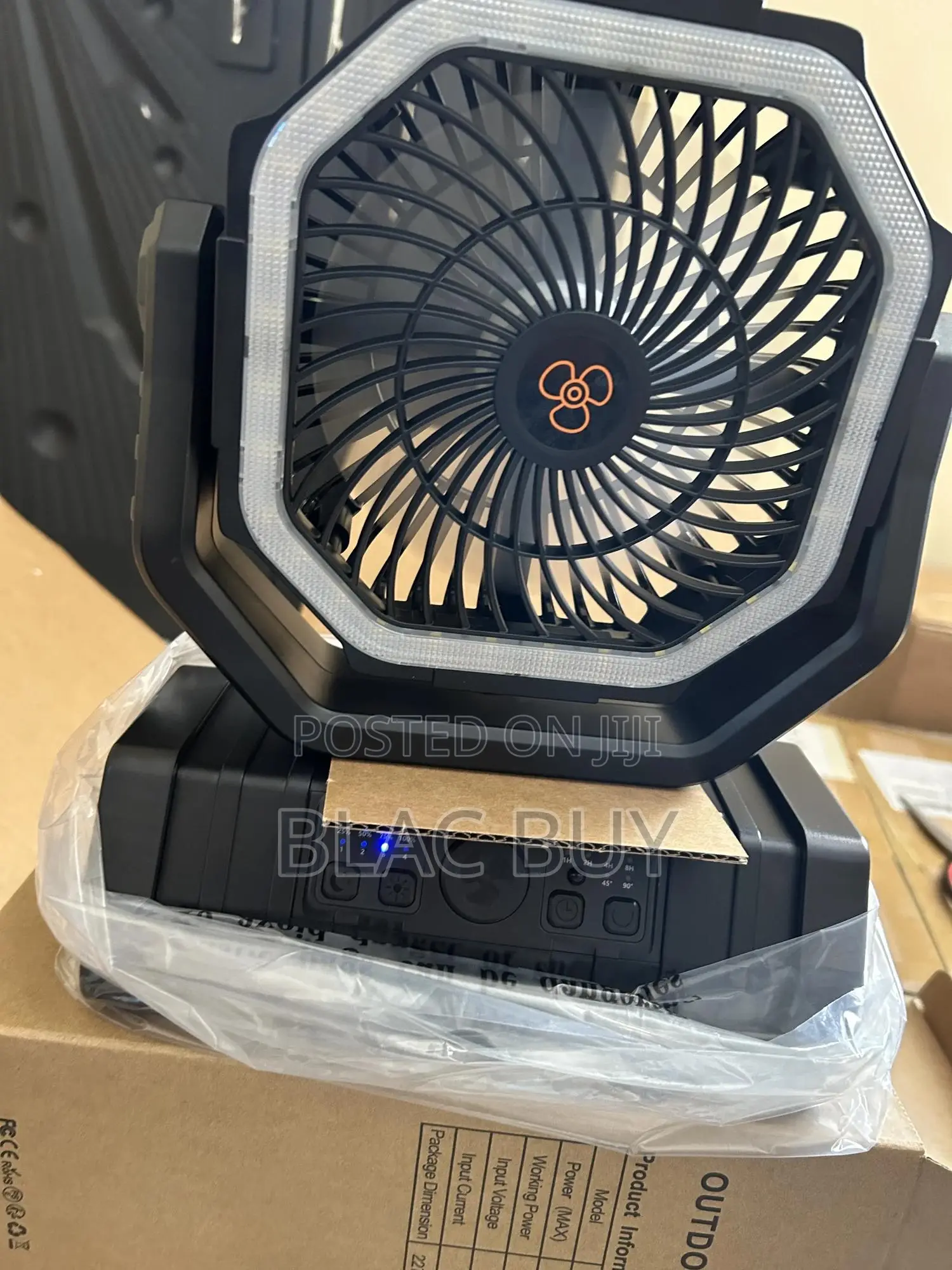 20,000mah Battery Capacity Rechargeable Original Outdoor Fan