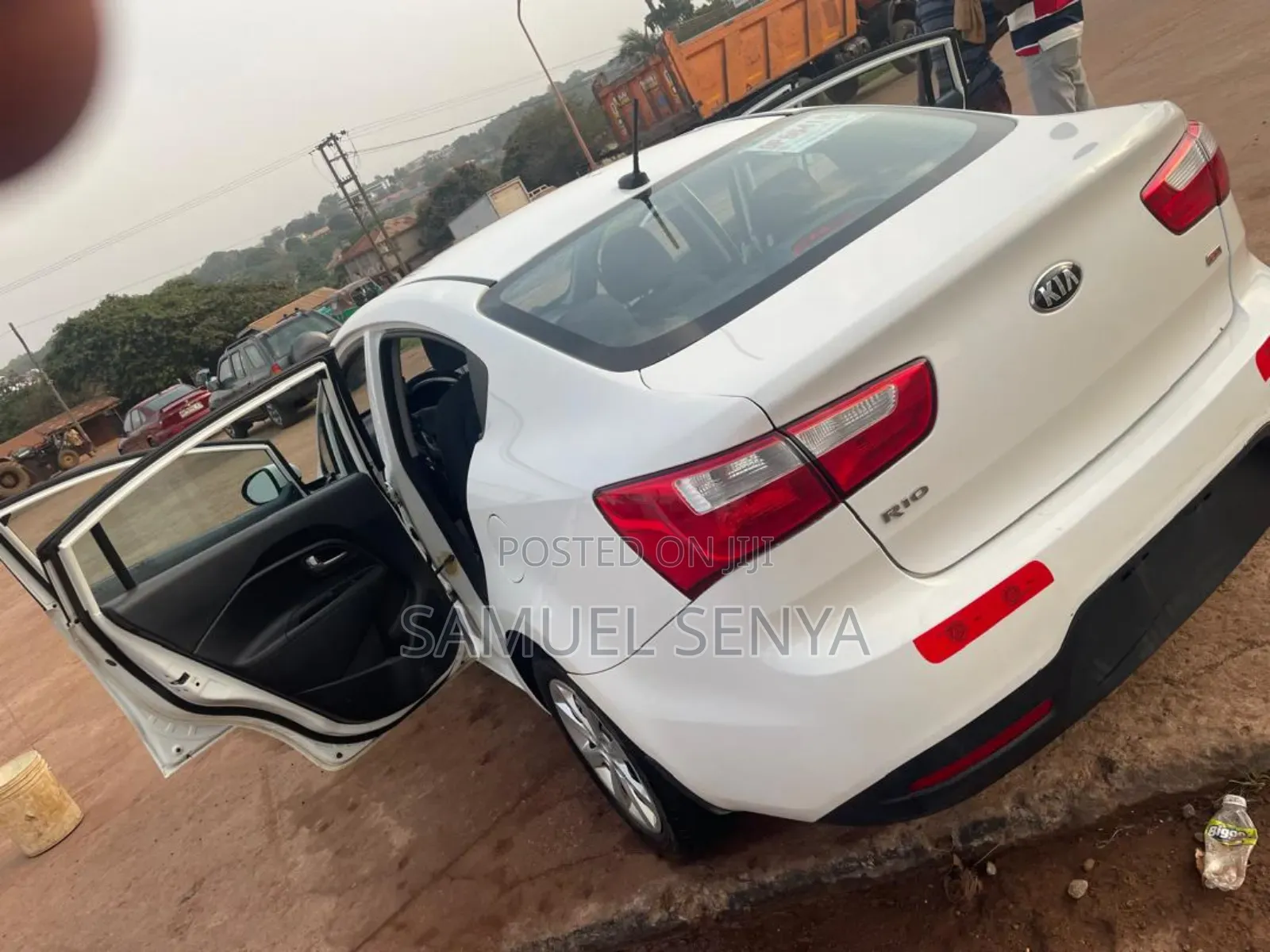 Kia Rio 2015 White