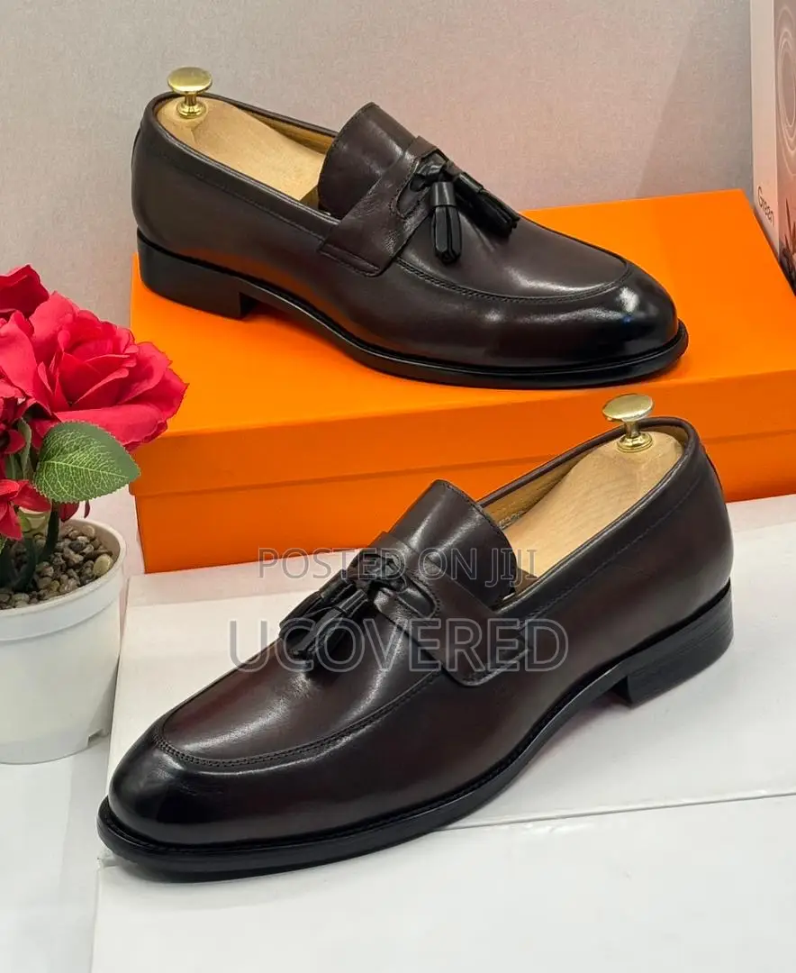 Fendi Quality Men’S Leather Executive Shoes