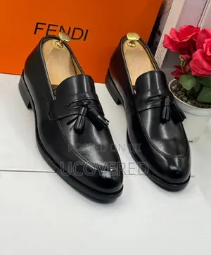 Fendi Quality Men’S Leather Executive Shoes