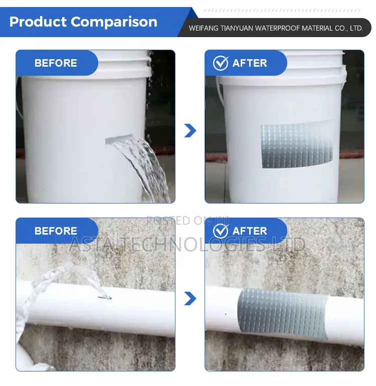 Fatla Roofing Tape 200mm Waterproof Sealant for Roof