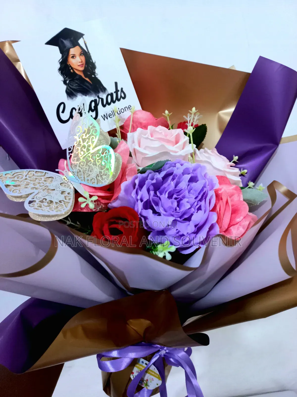 Flower Bouquet for Graduation