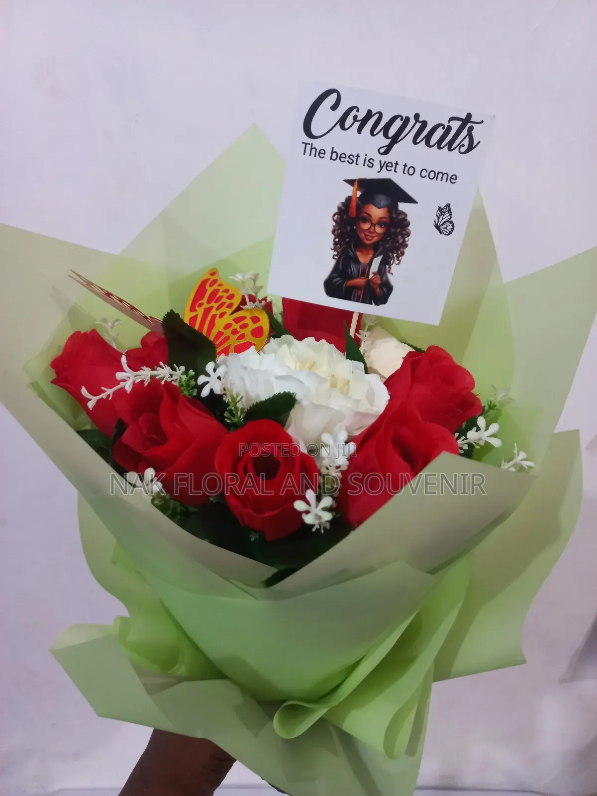 Flower Bouquet for Graduation