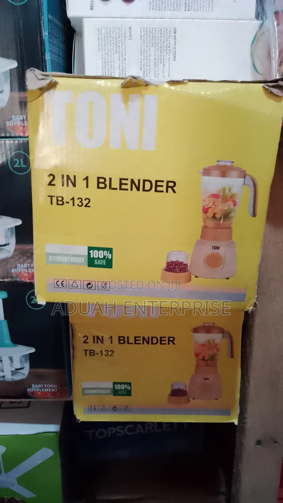 2in 1 Toni Electrical Blender 1.5l
