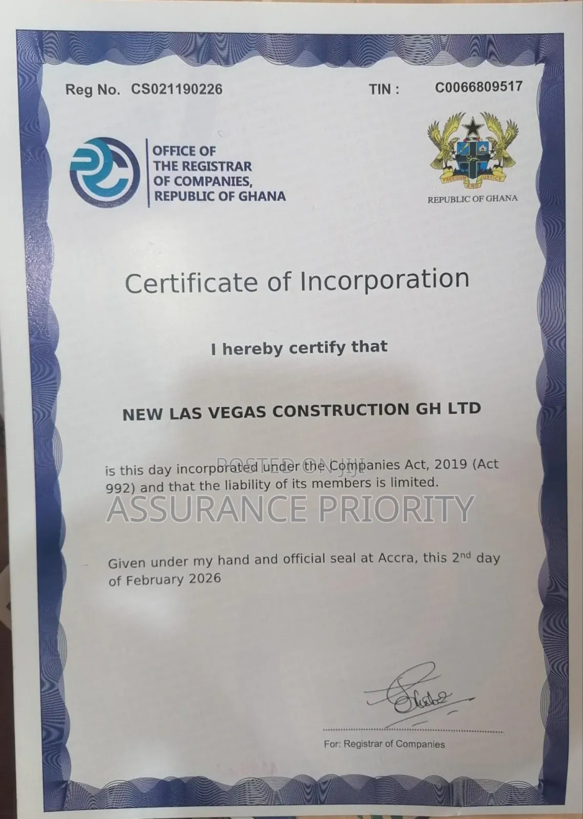 Business Registration