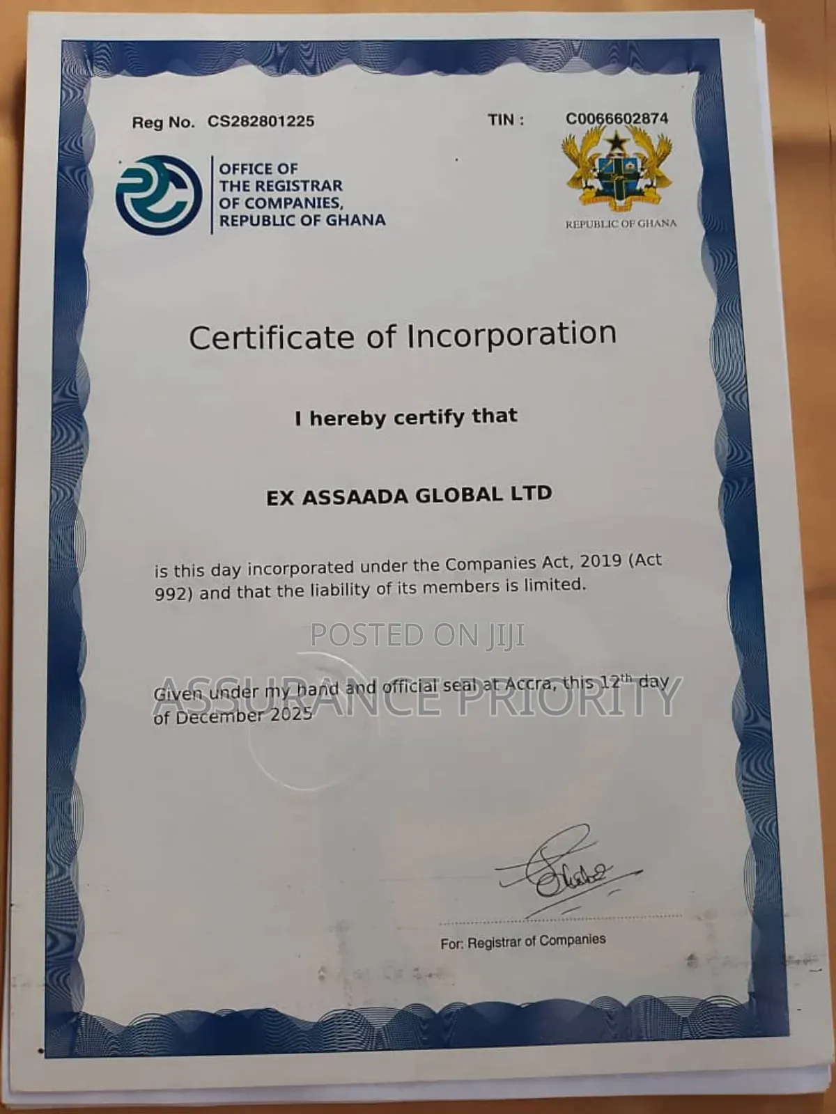 Business Registration