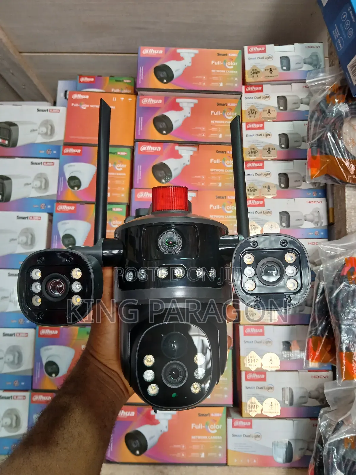 CCTV Solar PTZ Camera (3 in 1)