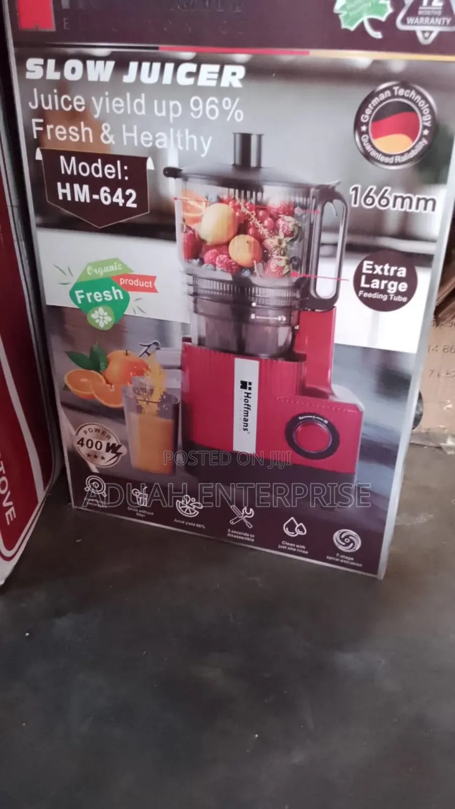 Hoffmann Slow Juicer 166mm