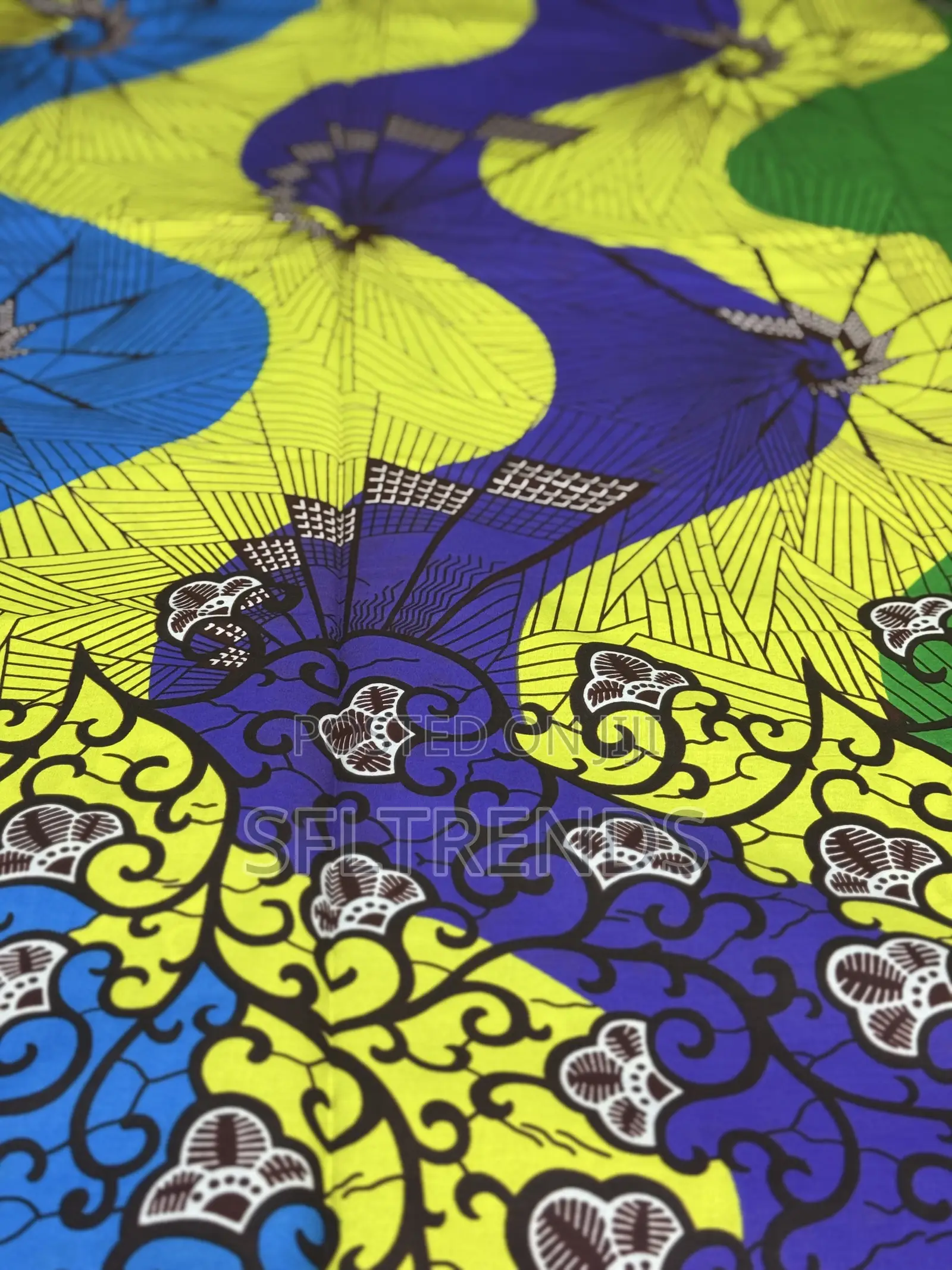 African Print (Ankara) Fabric Sold by the Yard