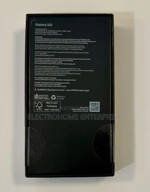 New Samsung Galaxy S23 256 GB Black