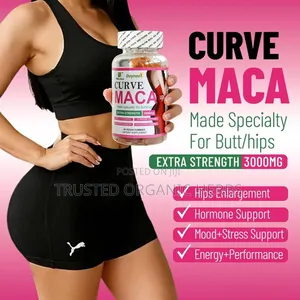 Curve Maca Gummies, 3000mg, Butt and Hips Enlargement