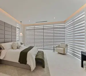 Prosperous Pathways Zebra Window Curtain Blinds 