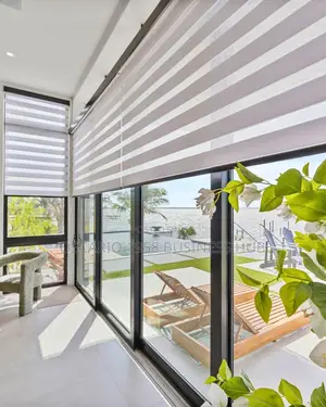 Fortunate Foundation Modern Design Zebra Curtain Blinds 