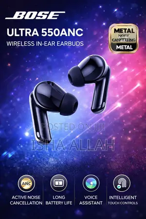 Ultra 550anc — Silence the Noise. Own the Sound