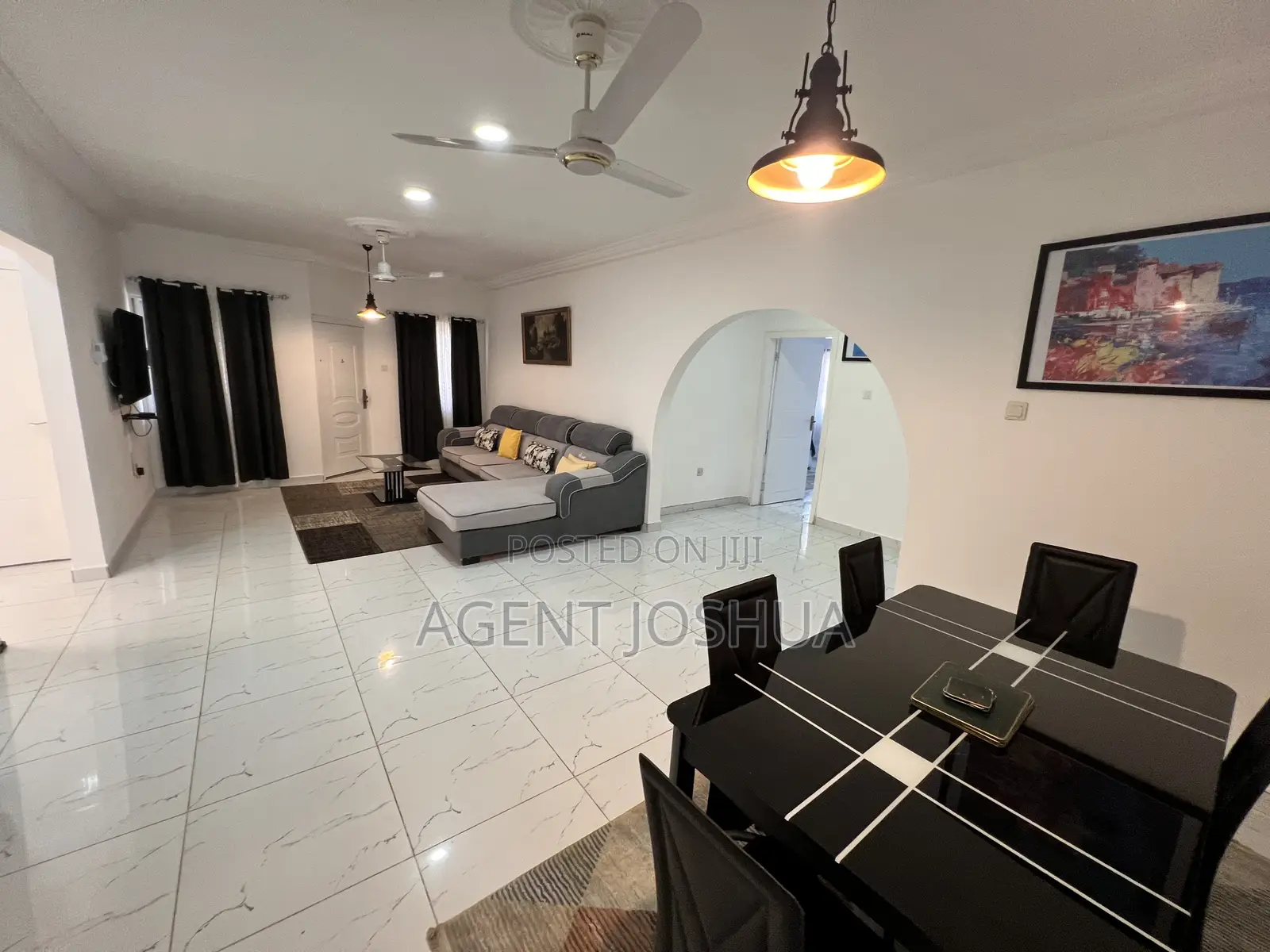 Furnished 2bdrm Apartment in Manet for rent