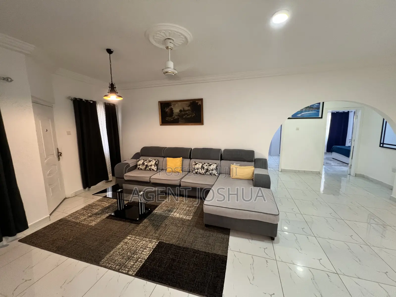 Furnished 2bdrm Apartment in Manet for rent