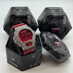 Gshock Unique Designed Iced Bezel Men’S Digital Watch. In Colors