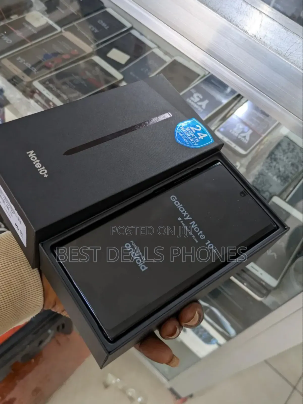 New Samsung Galaxy Note 10 Plus 5G 256 GB Green