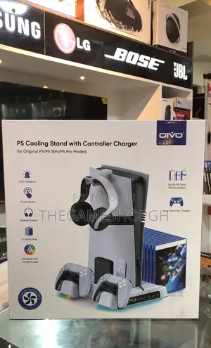 Ps5 Cooling Stand and Controller Charging Station