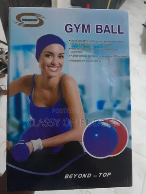 Inflatable Exercise Ball for Homes and Gyms