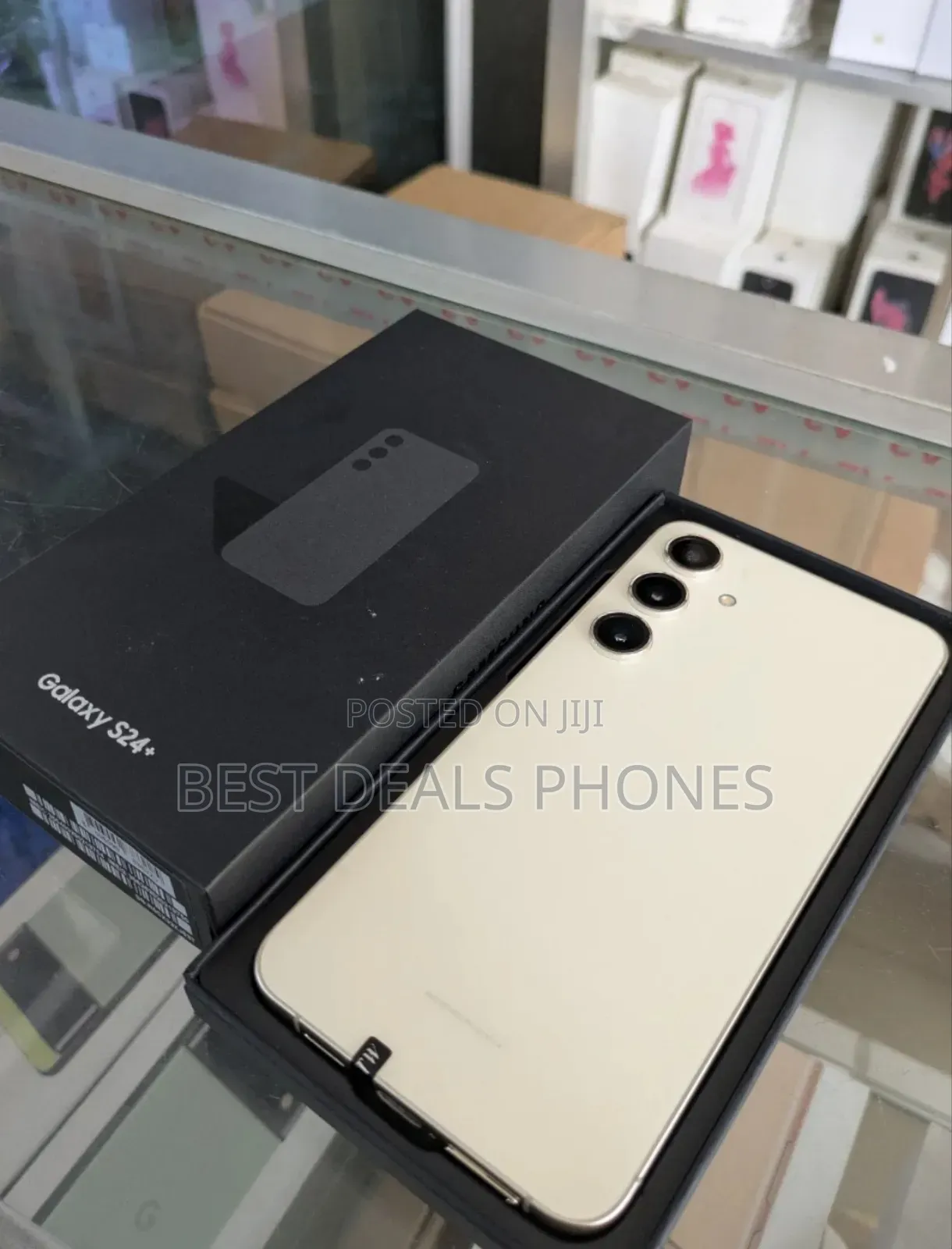 New Samsung Galaxy S24 Plus 256 GB Gold