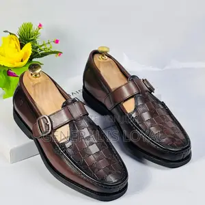 Gianfranco Butteri Black And Brown Leather Men’S Sandals Shoe
