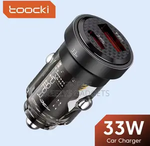 Toocki 33w 5a Qc Pd 3.0 SCP Car Charger Quick Charge4.0 Usb Type C