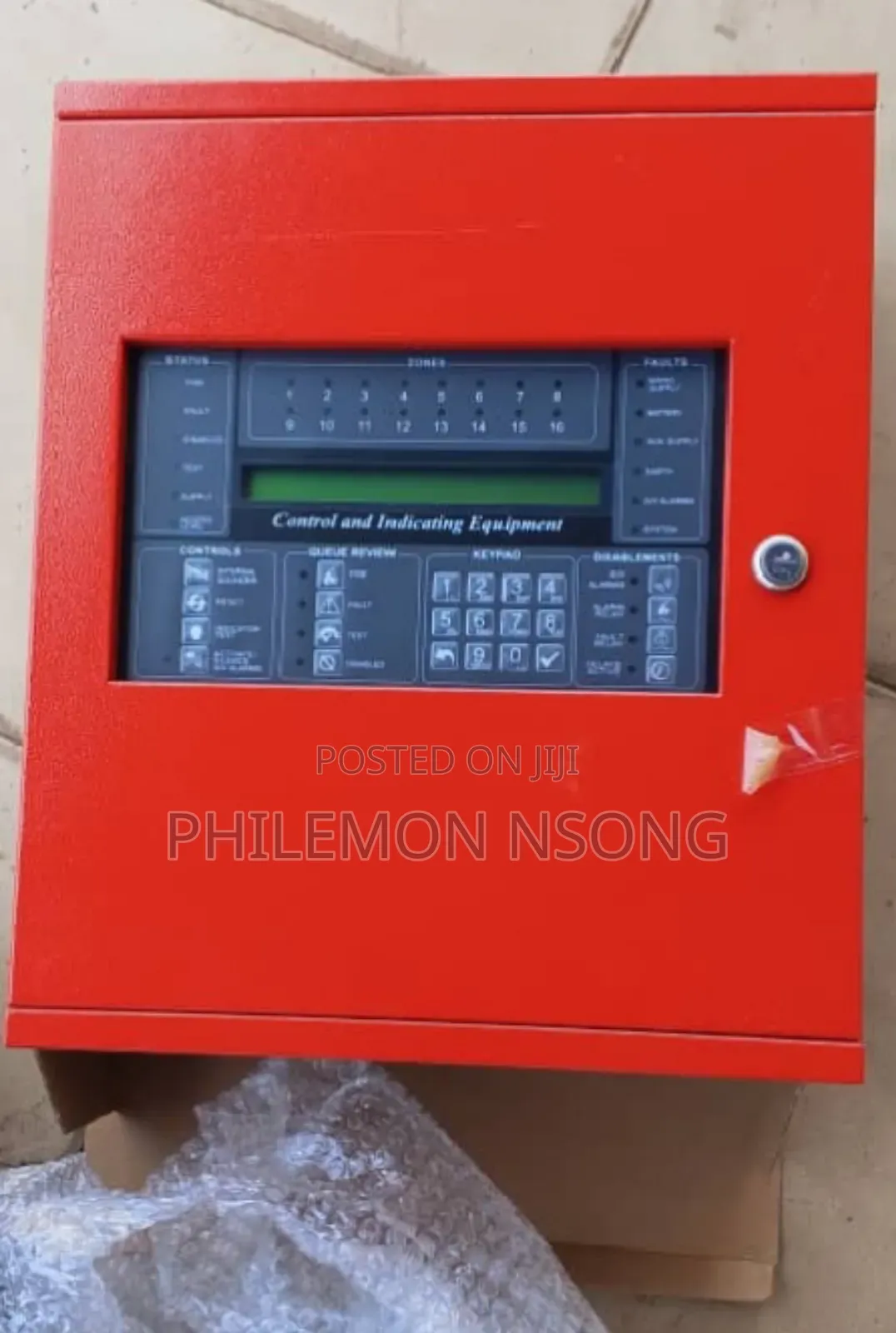 2 Zone Numens Conventional Fire Alarm Control Panel.