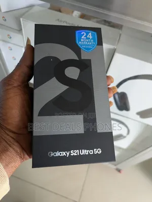 New Samsung Galaxy S21 Ultra 5G 256 GB White