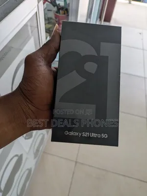 New Samsung Galaxy S21 Ultra 5G 256 GB White