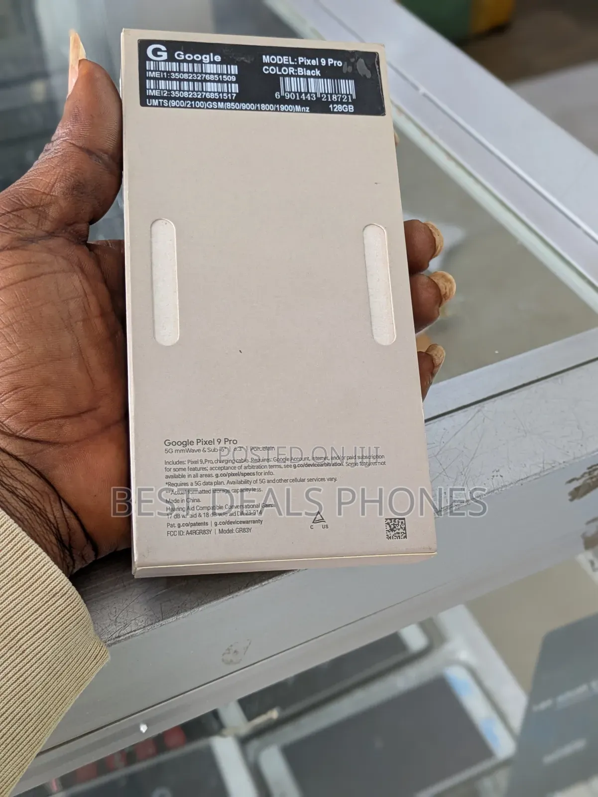 New Google Pixel 9 Pro 128 GB Black