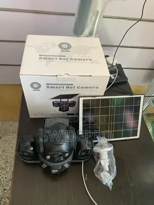 Tripple Lens V380 Pro Smartnet Solar Powered Camera 3lens Sim 4g CCTV