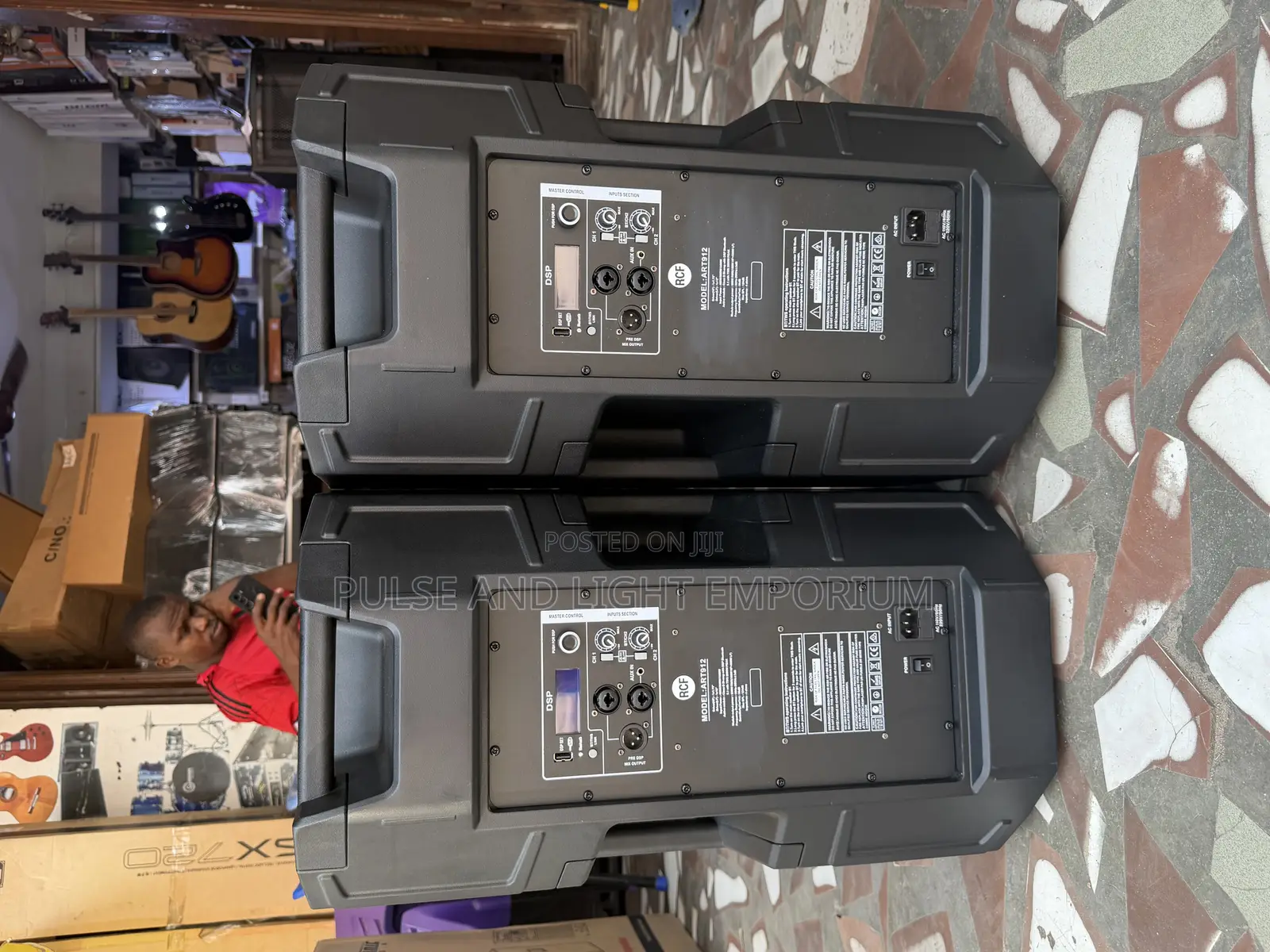 Rcf  912-a Active Pa Speakers(12 Inches)