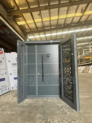 One and Half Door Indoor Security Door Available