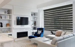 Bulk by Bonanza Modern Design Zebra Window Blinds