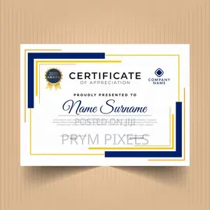 Certificate Designs