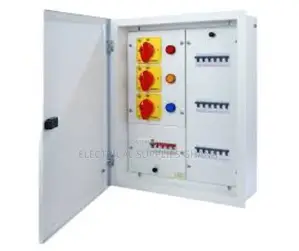 3-Phase Selector Switch Distribution Board Panel