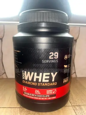 Diamond Standard Whey Protein Powder – Build Lean Muscle Fast!