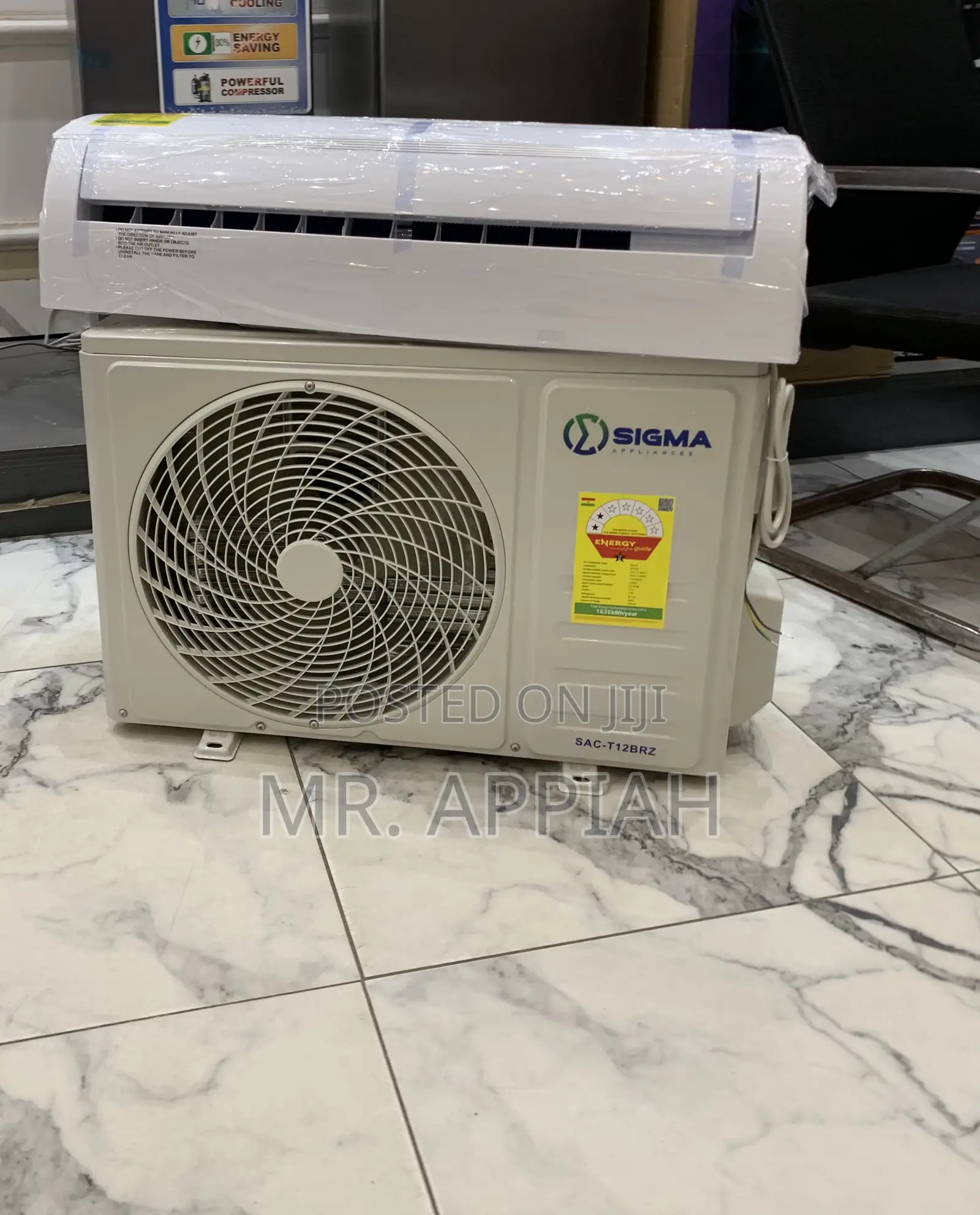 Lovely Design Sigma Sif-T12b1 1.5hp Split Type Ac(White)R410