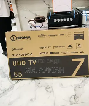 High Efficient Sigma 55 Uhd Smart Digital Satellite Led Tv 